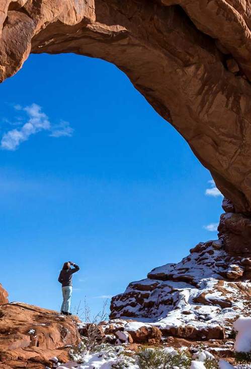 Moab in Winter