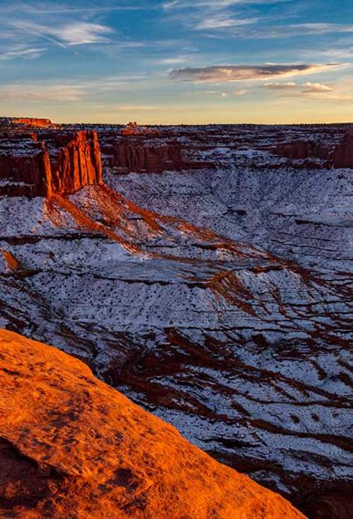 Canyon Winter View