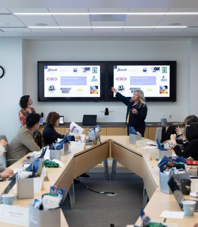 Meeting at Walmart Museum