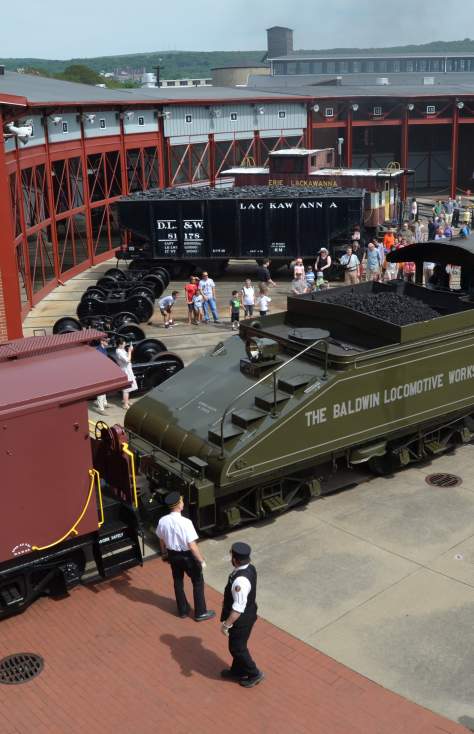 Steamtown National Historic Site in Scranton, PA