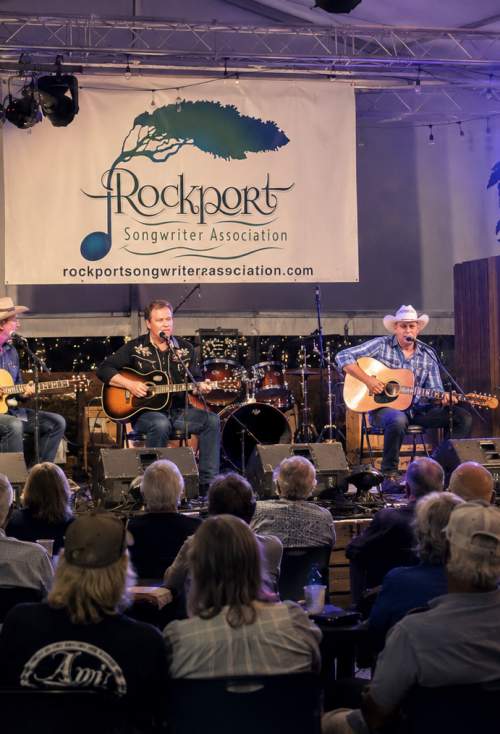 songwriter festival on stage