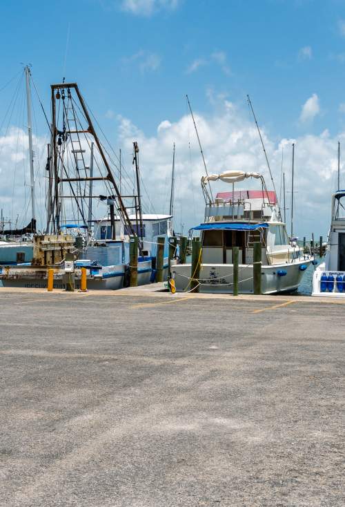 Boats on the marina