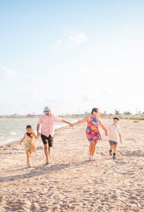 Family at the Beach