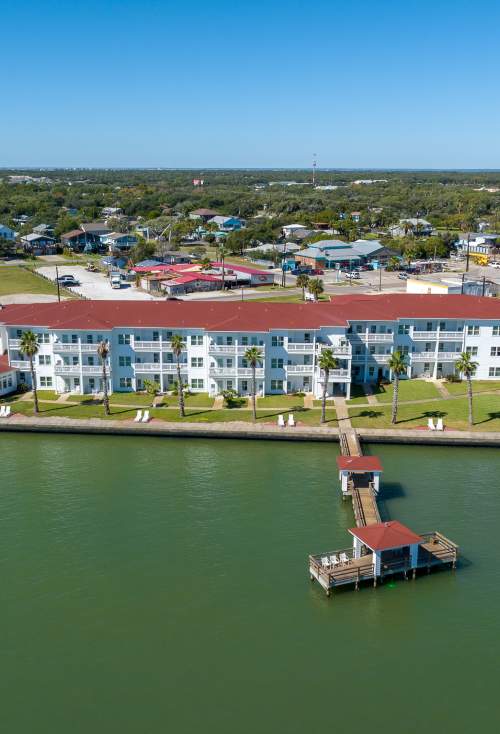 Lighthouse Inn From The Water