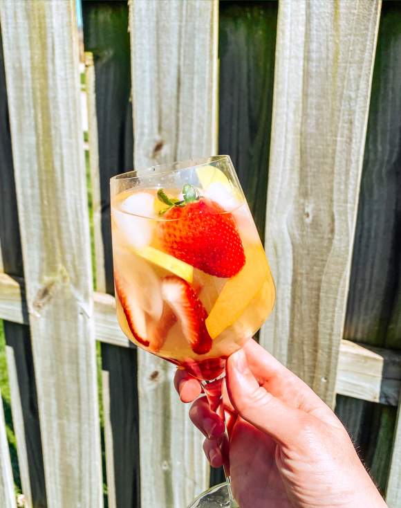Make a Summertime Sangria with Rowe Ridge Vineyard & Winery's Apple Pear Wine