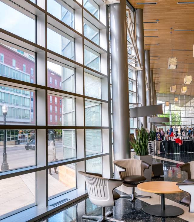 Grand Wayne Convention Center Prefunction Area