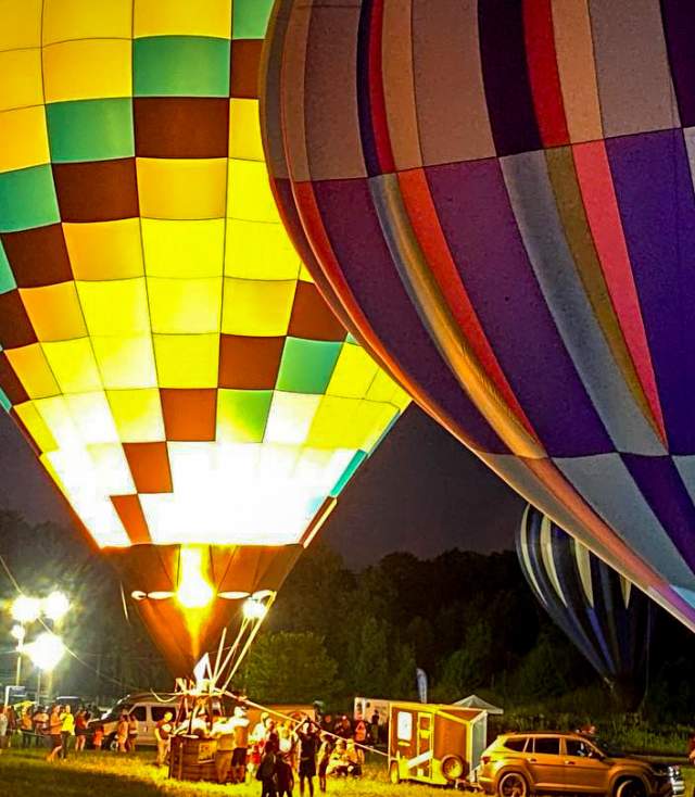 Allen County Fair hot air balloons