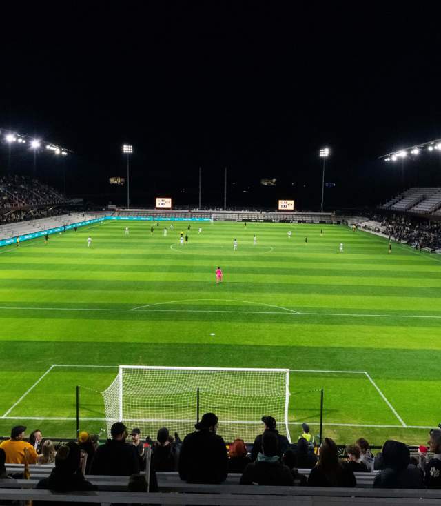 Ruoff Mortgage Stadium during the home opening match of the Fort Wayne Football Club