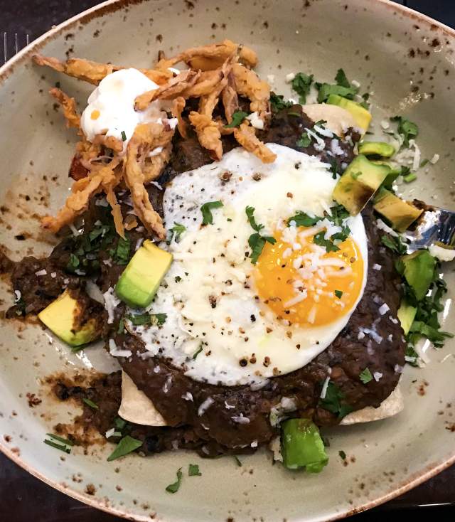 Breakfast dish at proximo in fort wayne