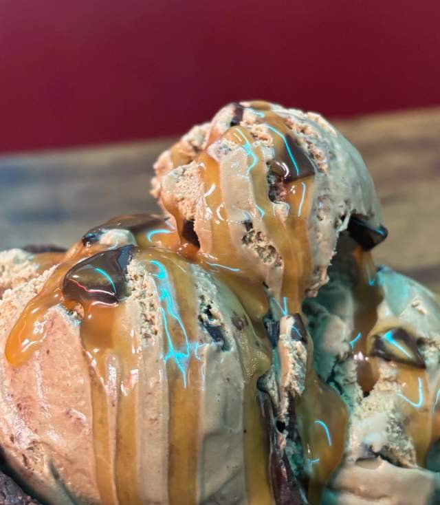 Sundae at Oh Five Scoop Shop