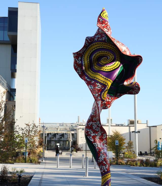 Yinka Shonibar, Wind Sculpture (SG) VII, 2022