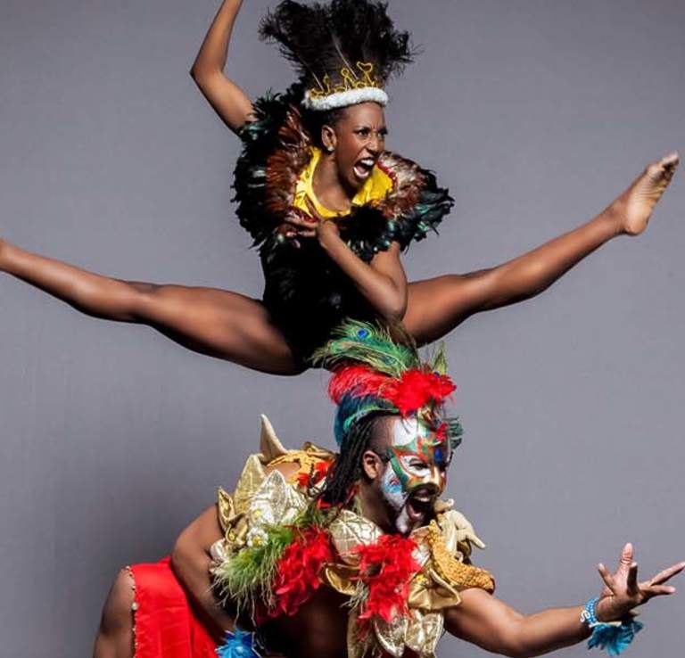 Black Performers Dancing