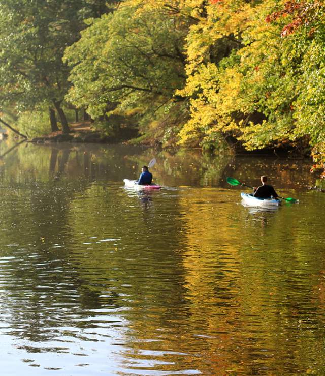 Wisconsin River Fall Kayaking