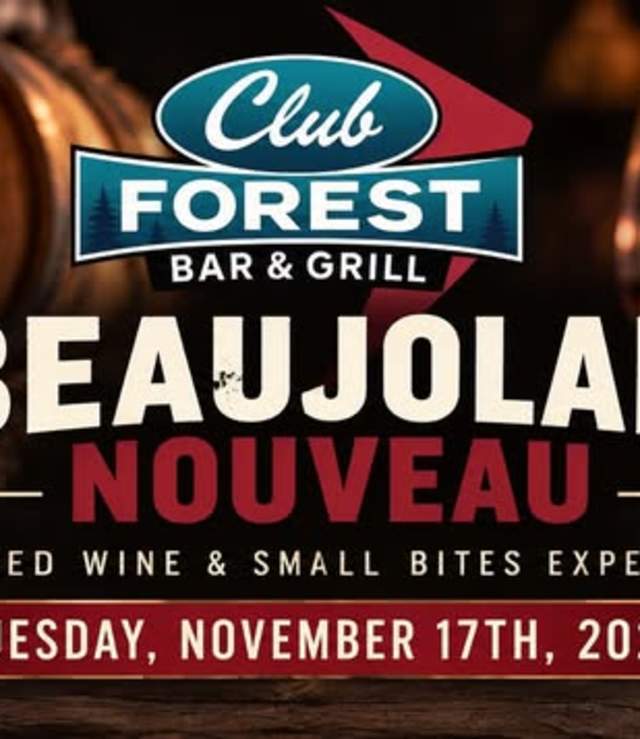 SIPS, BITES & STORIES ~ A Club Forest Tasting Series
