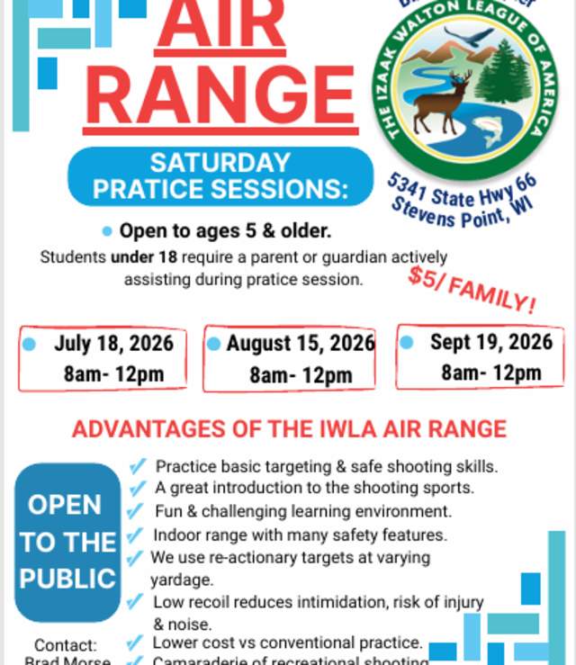 Air Range Practice Session - Open to the Public