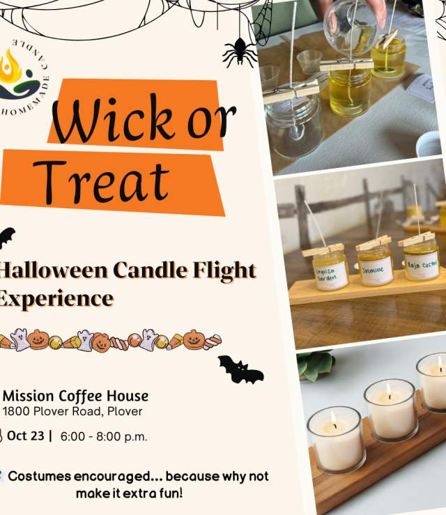 Wick or Treat: Halloween Candle Flight Experience