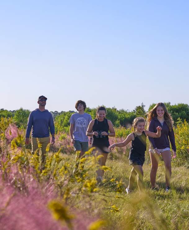 Family on Little St. Simons Island