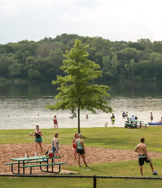 Beach and Lake