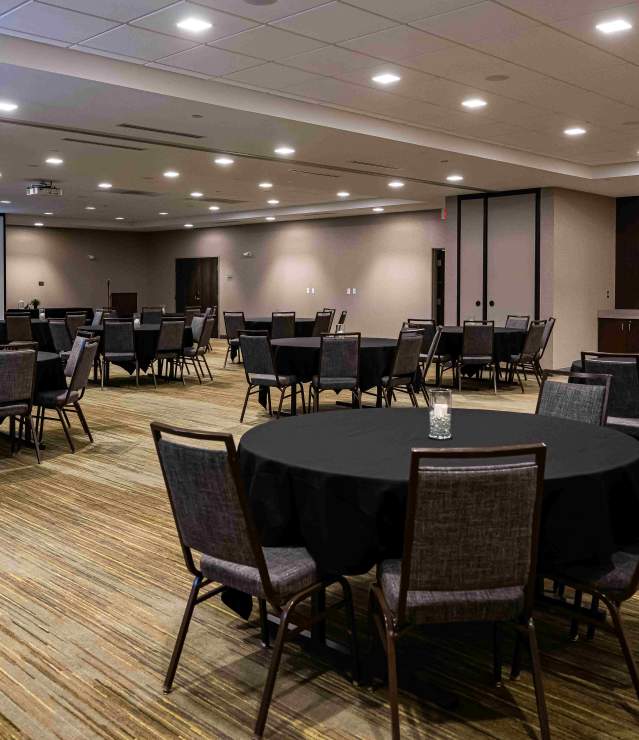 Hotel ballroom