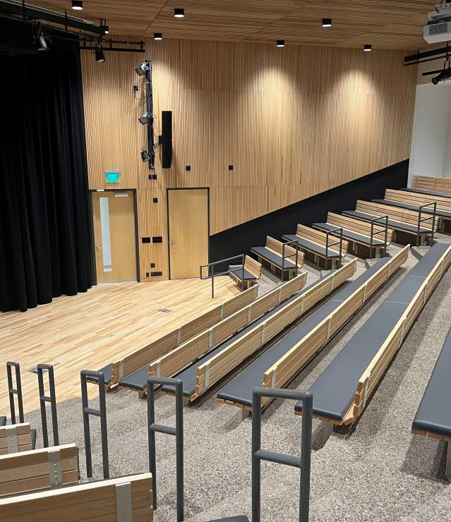 Central Park Amphitheater with seating of 175 people