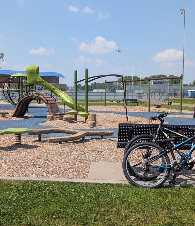 Playground at Ojibway Park in Woodbury