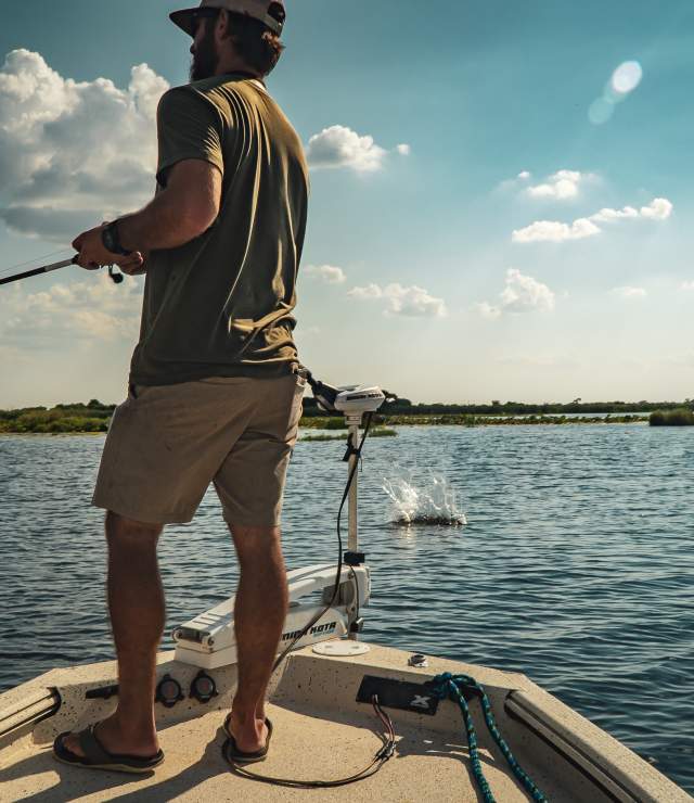 Fishing in Lake Charles