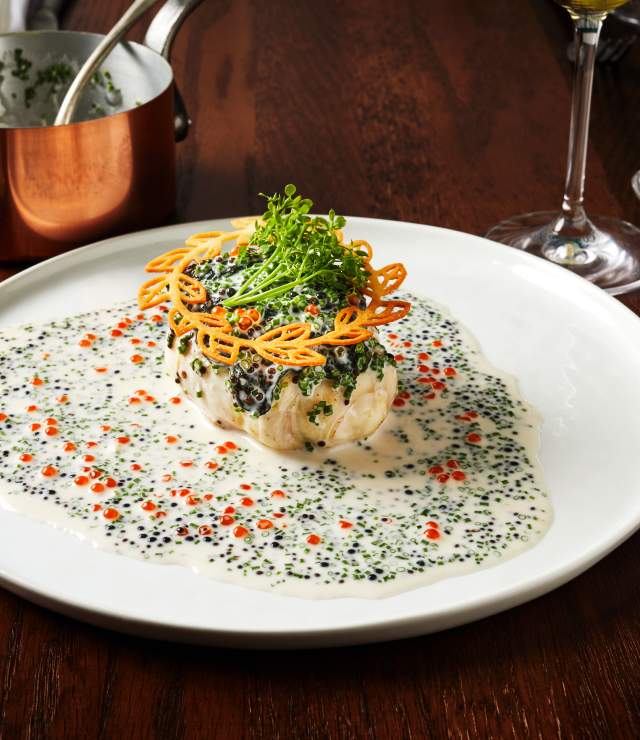 Poisson a la Florentine - MaMou New Orleans