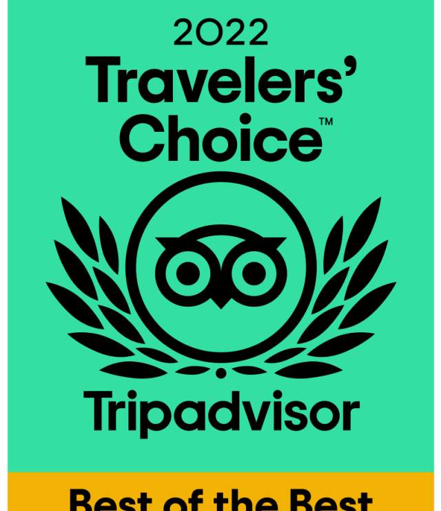 Tripadvisor Travelers' Choice - Best of the Best 2022
