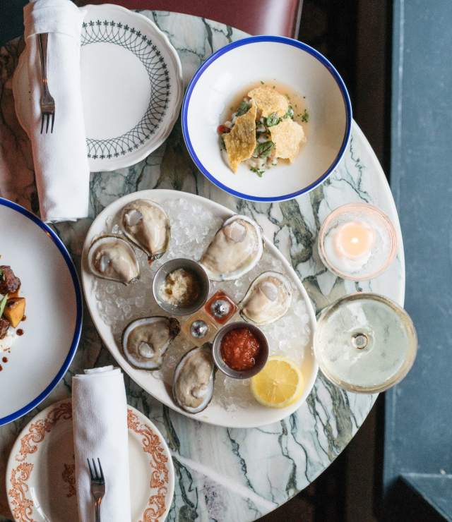 Oysters at Seaworthy