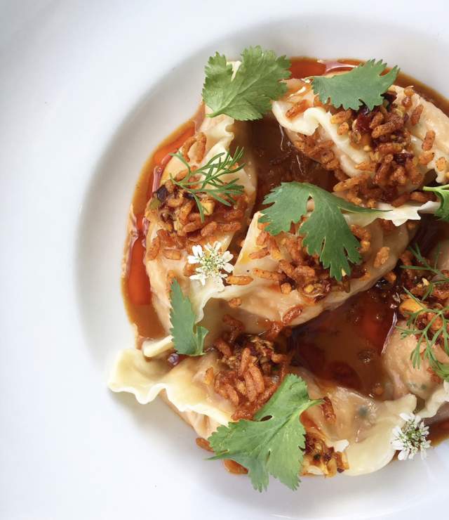 Shrimp Étouffée Dumplings