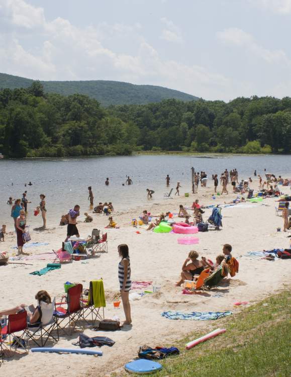 Staying Cool at Laurel Lake