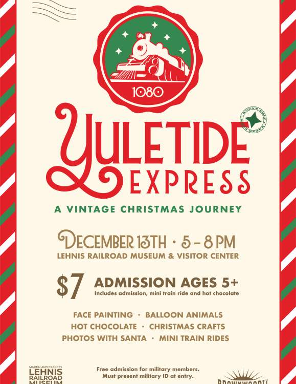 Yuletide Express at Lehnis Railroad Museum