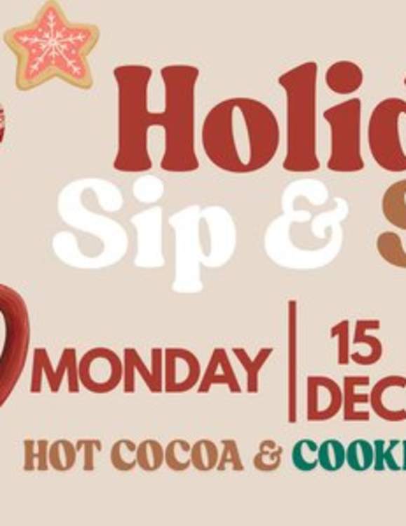 Holiday Sip & Shop