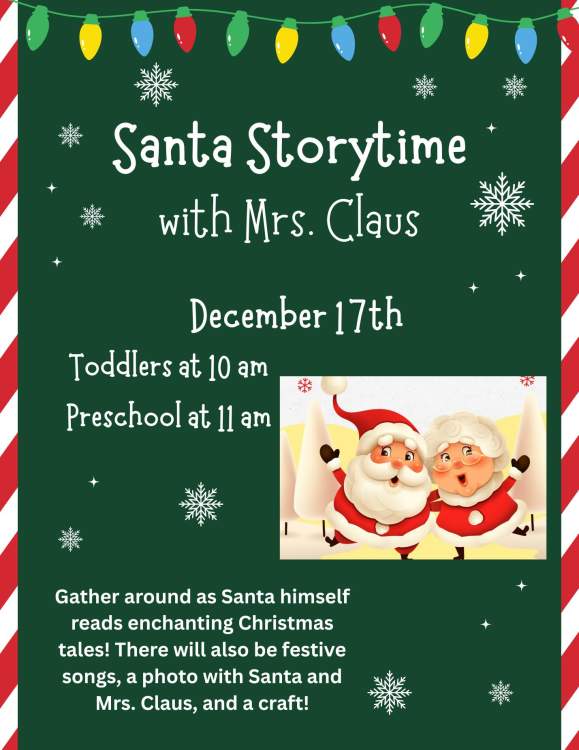 Santa Storytime with Mrs. Claus