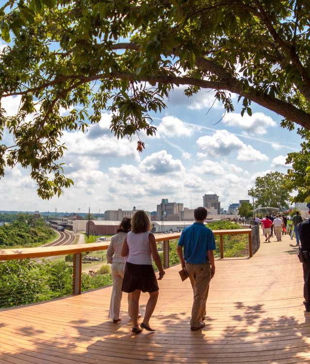 Walking Trail at Wright Brother's Park