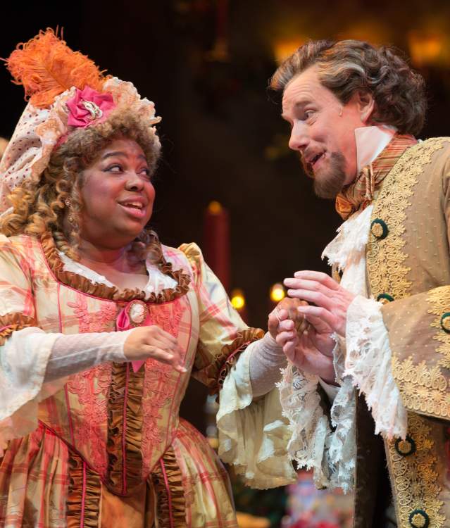 Actress and Actor of A Christmas Carol at Alabama Shakespeare Festival