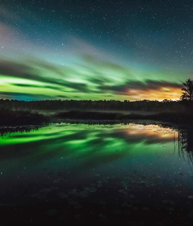Northern Lights in Marquette, Michigan | Viewing