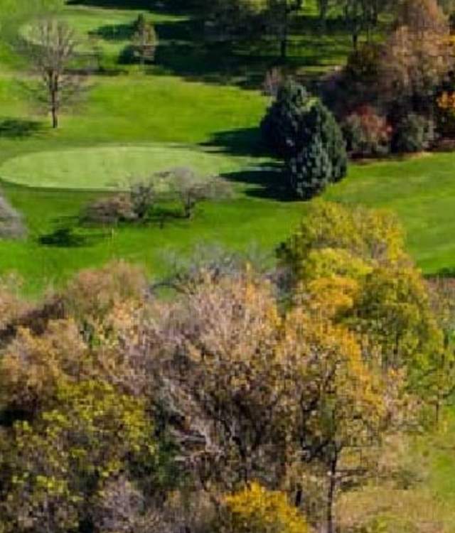 outdoors golfing