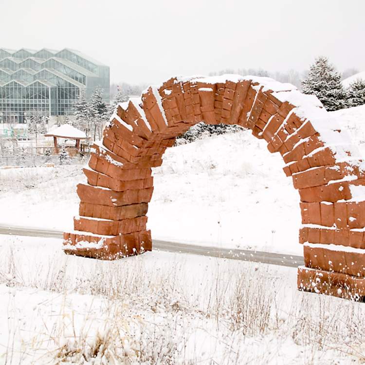 Grand Rapids Arch by Andy Goldsworthy