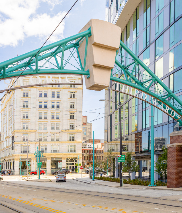 street view of the Historic Third Ward