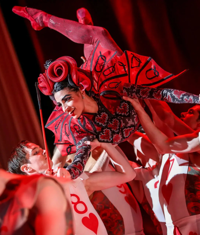 Queen of Hearts Alice in Wonderland Milwaukee Ballet