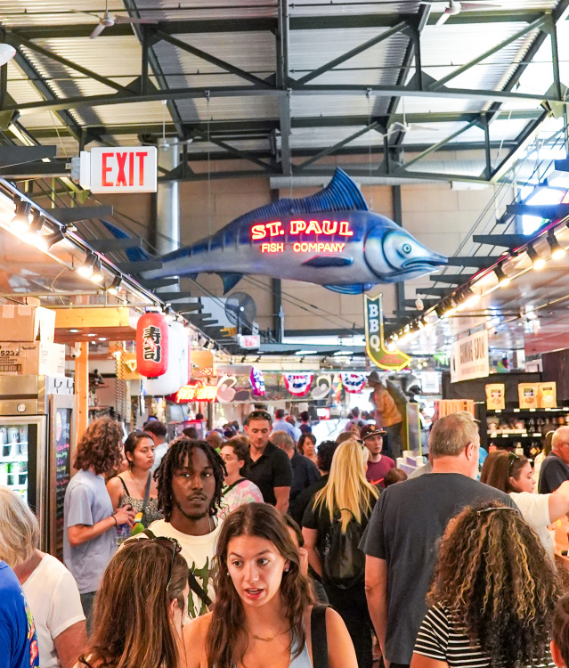 Milwaukee Public Market Interior