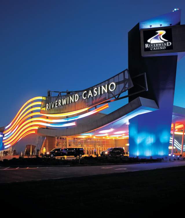 Riverwind Casino stock photo
