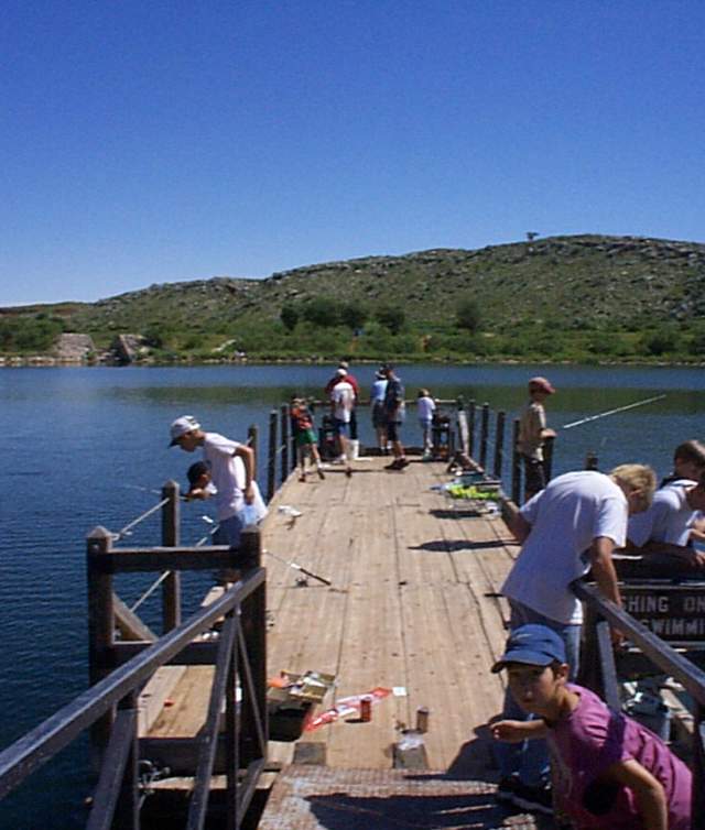 Lake Meredith - Fishing Pier