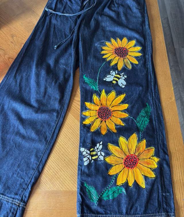 Jean Painting Class with Rhonda