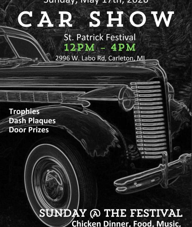 Car Show at the St. Pat's Festival