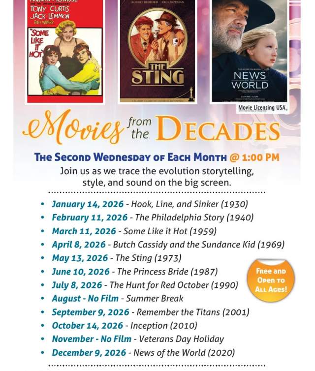 Movies from the Decades