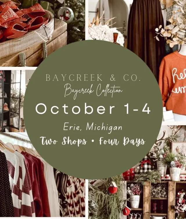 𝐁𝐚𝐲𝐜𝐫𝐞𝐞𝐤 & 𝐂𝐨. and 𝘉𝘢𝘺𝘤𝘳𝘦𝘦𝘬 𝘊𝘰𝘭𝘭𝘦𝘤𝘵𝘪𝘰𝘯 | October 1st-4th 🍂 🎄TWO SHOPS