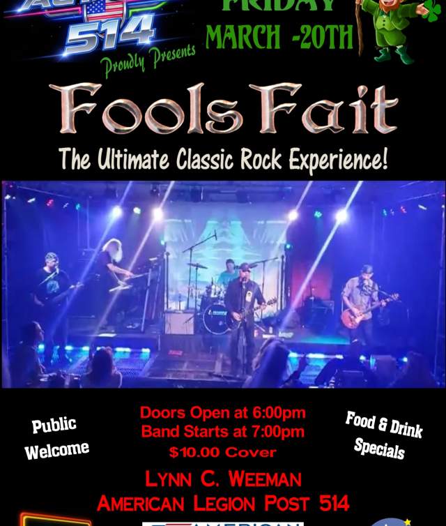 Fools Fait, The Ultimate Classic Rock Experience
