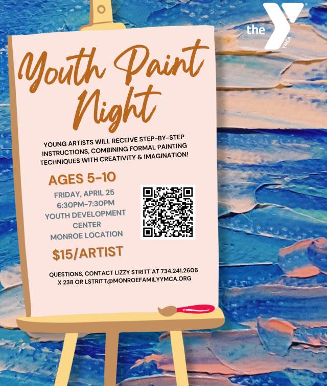 Youth Canvas Paint Night Class